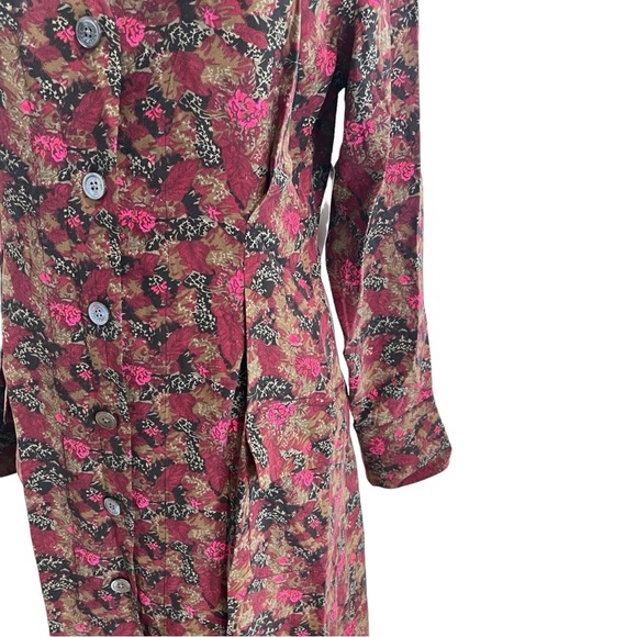 EQUIPMENT TEODORA ARCHIVAL SILK FLORAL DRESS - Picture 10 of 16